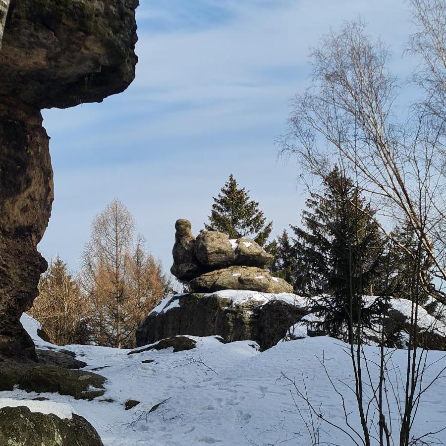 Urlaubsdomizil Am Toepfer - Ferienwohnungen In Olbersdorf Luaran gambar