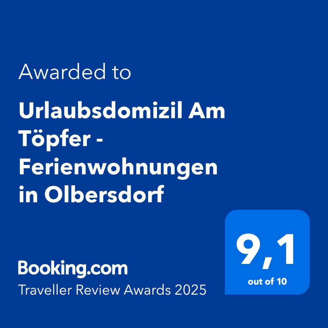 Urlaubsdomizil Am Toepfer - Ferienwohnungen In Olbersdorf Luaran gambar